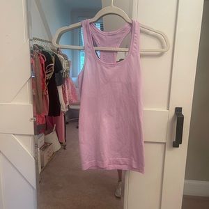 Pink Lululemon Swiftly Tank Top